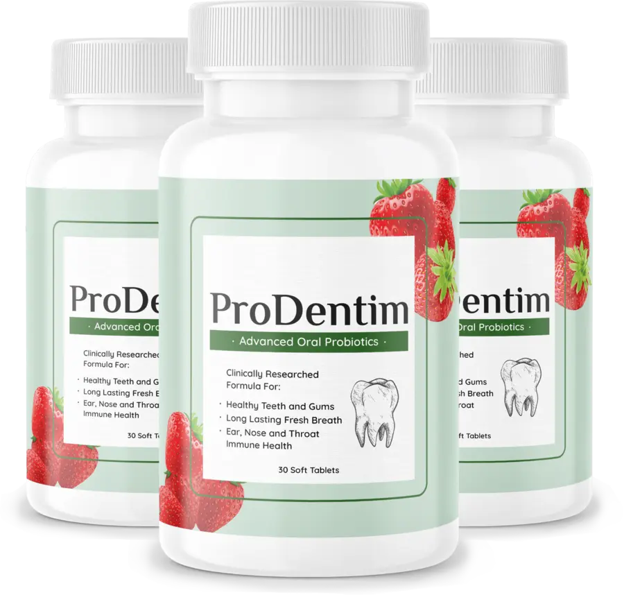 Three bottles of ProDentim