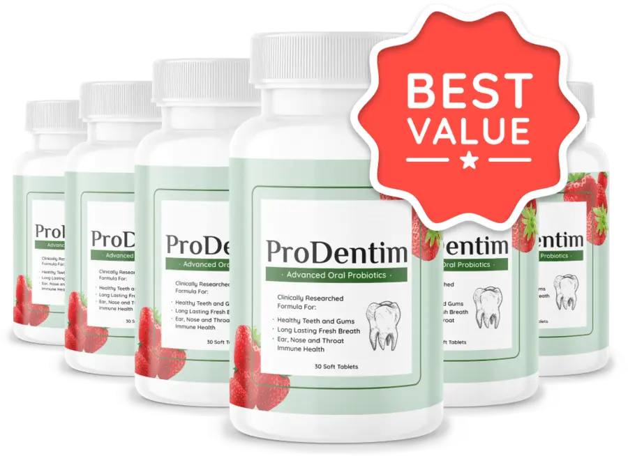 Six bottles of ProDentim
